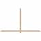 Ekena Millwork Eugene Smooth Timber Gable Bracket, Douglas Fir, 96"W x 56"H x 1 1/2"D x 3 1/2"F, 14/12 Pitch GBW096X56X0204EUG00SDF - alternate 1